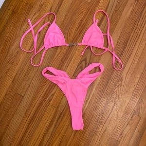 I.AM.GIA Pink Bikini Set